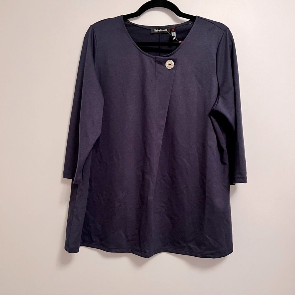 Clair France Tunic top 1X